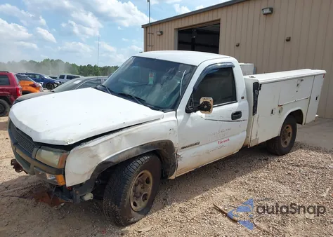 2003 Chevrolet Silverado 2500Hd Lt из США, поврежденный, VIN 1GCHK29113E328250